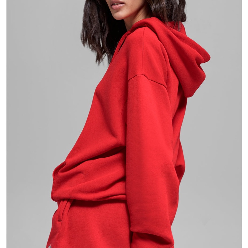 (SOLD OUT) ALO Accolade Pullover Hoodie- Bright Red ❤️ - Picture 3 of 3